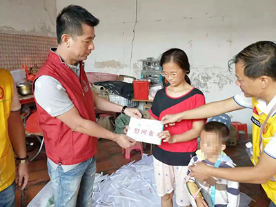 【慰問(wèn)特別困難戶慈善活動(dòng)】將愛灑滿人間