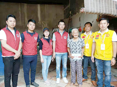 【慰問(wèn)特別困難戶慈善活動(dòng)】將愛灑滿人間